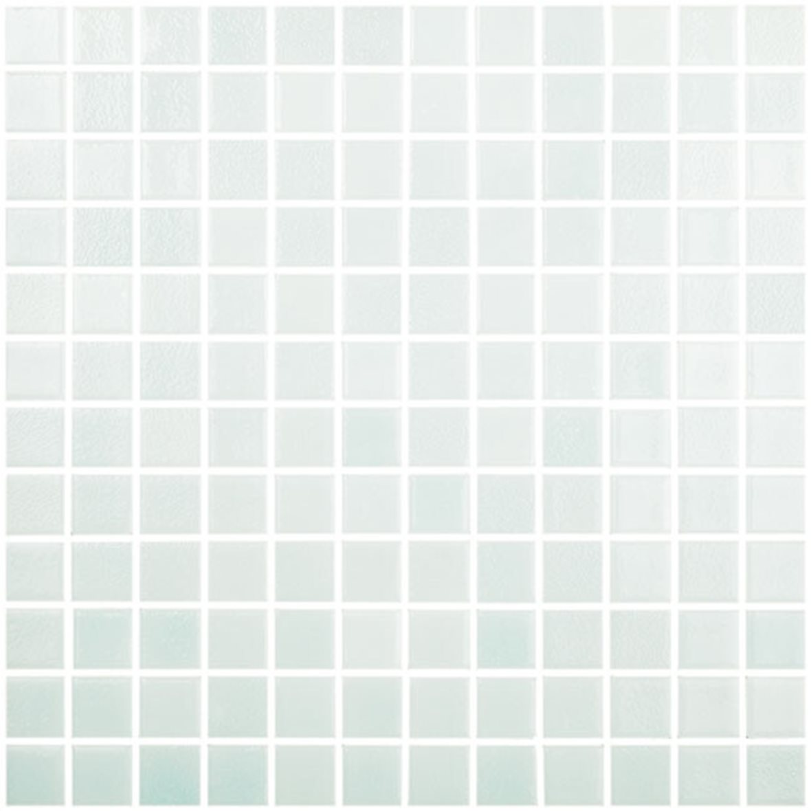 LPC Colors Niebla lasilaatta mosaiikki seinälaatta 2,5X2,5 Verde Cannes 511 tasapintainen kiiltävä vaalea vihreä
