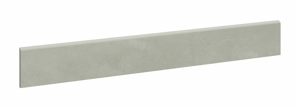 LPC Milan lasittamaton jalkalista 7,2X60 02 lyijy tasapintainen silotettu matta vaalea harmaa betoni