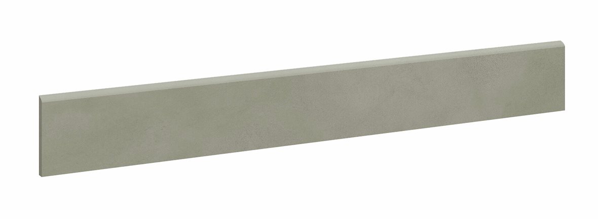 LPC Milan lasittamaton jalkalista pyöristetty pitkä sivu 7,2X60 03 betoni tasapintainen silotettu matta keskitumma harmaa betoni