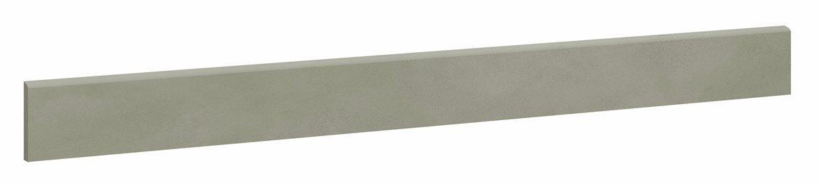 LPC Milan lasittamaton jalkalista pyöristetty pitkä sivu 7,2X80 03 betoni tasapintainen silotettu matta keskitumma harmaa betoni