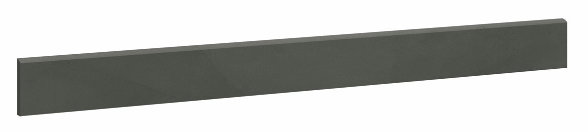 LPC Milan lasittamaton jalkalista 7,2X80 05 antrasiitti tasapintainen silotettu matta tumma harmaa betoni