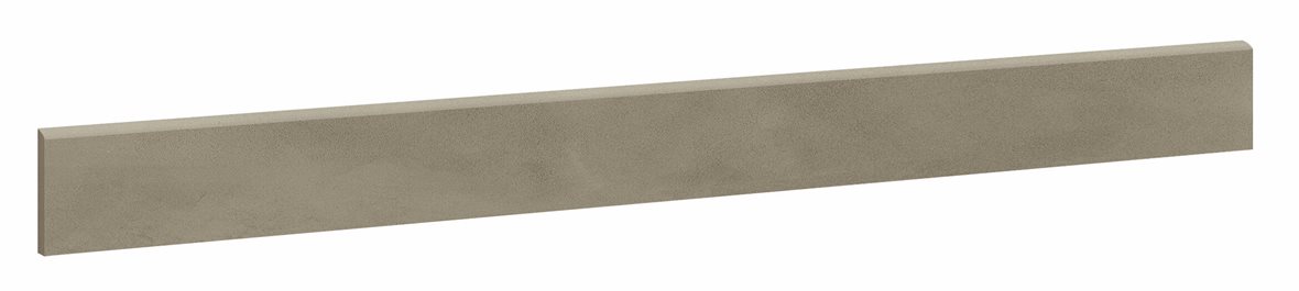 LPC Milan lasittamaton jalkalista pyöristetty pitkä sivu 7,2X80 07 savu tasapintainen silotettu matta keskitumma ruskea betoni