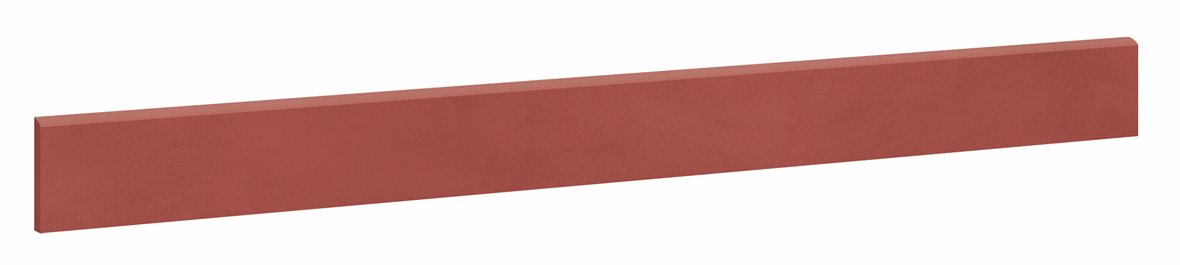 LPC Milan lasittamaton jalkalista 7,2X80 10 cotto tasapintainen silotettu matta keskitumma punainen betoni