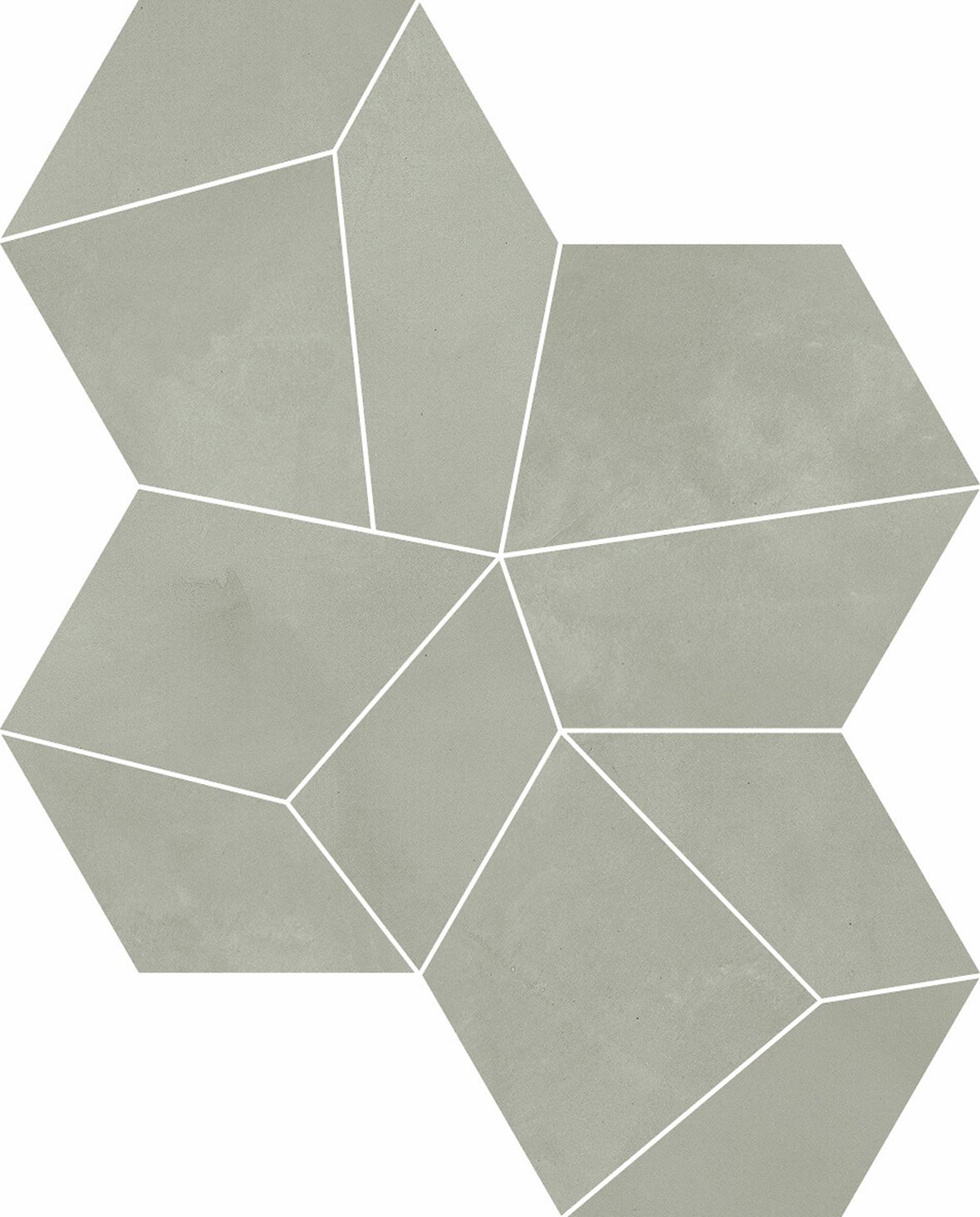 LPC Milan lasittamaton porcelanato mosaiikki seinälaatta lattialaatta 02 lyijy tasapintainen silotettu matta vaalea harmaa betoni