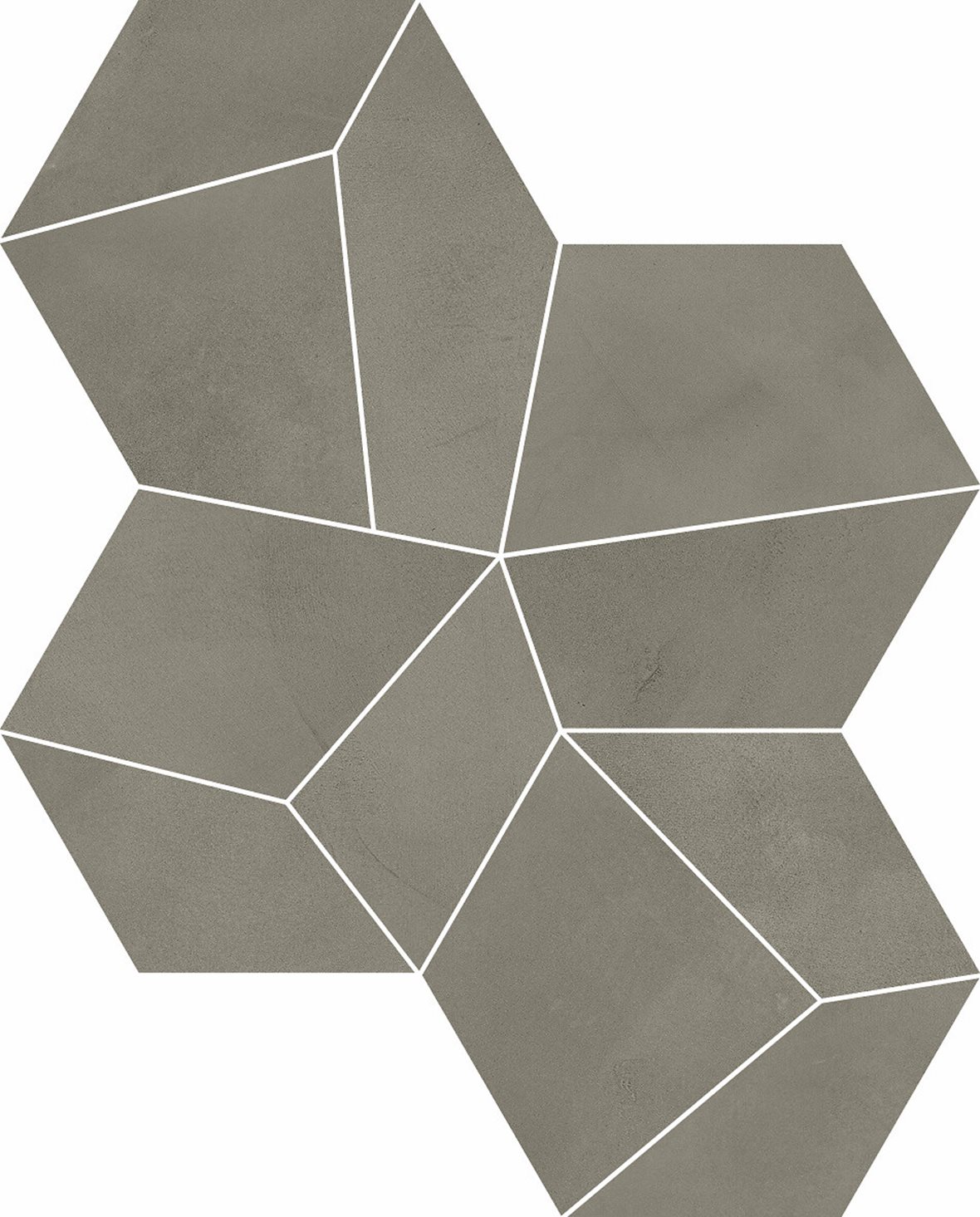 LPC Milan lasittamaton porcelanato mosaiikki seinälaatta lattialaatta 04 grafiitti tasapintainen silotettu matta keskitumma harmaa betoni