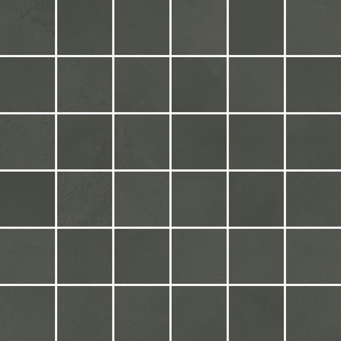 LPC Milan lasittamaton porcelanato mosaiikki seinälaatta lattialaatta 4,8X4,8 05 antrasiitti tasapintainen silotettu matta tumma harmaa betoni