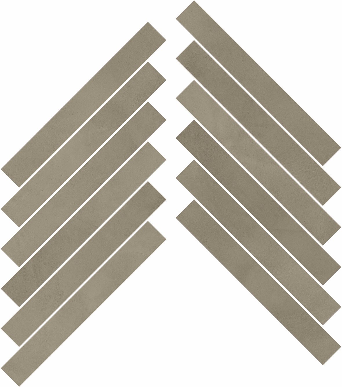 LPC Milan lasittamaton porcelanato mosaiikki seinälaatta lattialaatta 4,76X29,7 07 savu tasapintainen silotettu matta keskitumma ruskea betoni