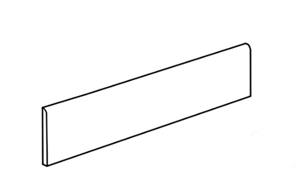 LPC Modul lasitettu jalkalista 6X90 01 savu tasapintainen matta keskitumma ruskea betoni