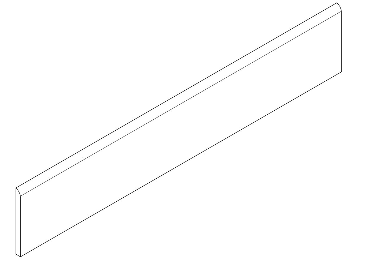 LPC Classico lasitettu jalkalista 6,5X100 02 hiekka tasapintainen matta vaalea beige marmori