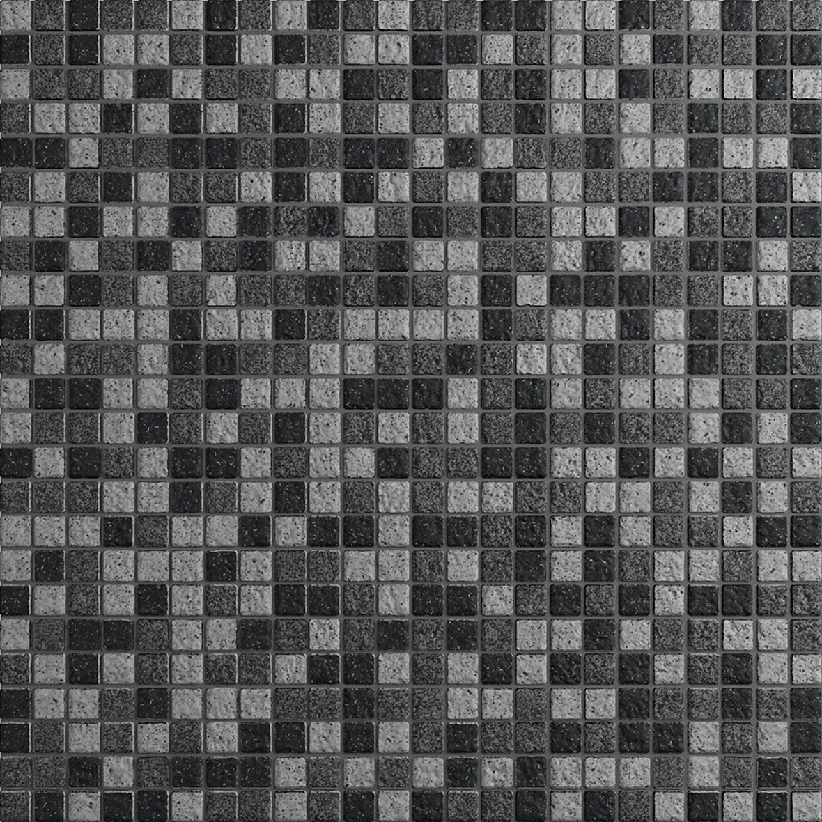 LPC Lapis lasitettu porcelanato mosaiikki seinälaatta lattialaatta ulkolaatta 1,2X1,2 XLAP401 karhennettu matta antibakteerinen tumma harmaa kivi