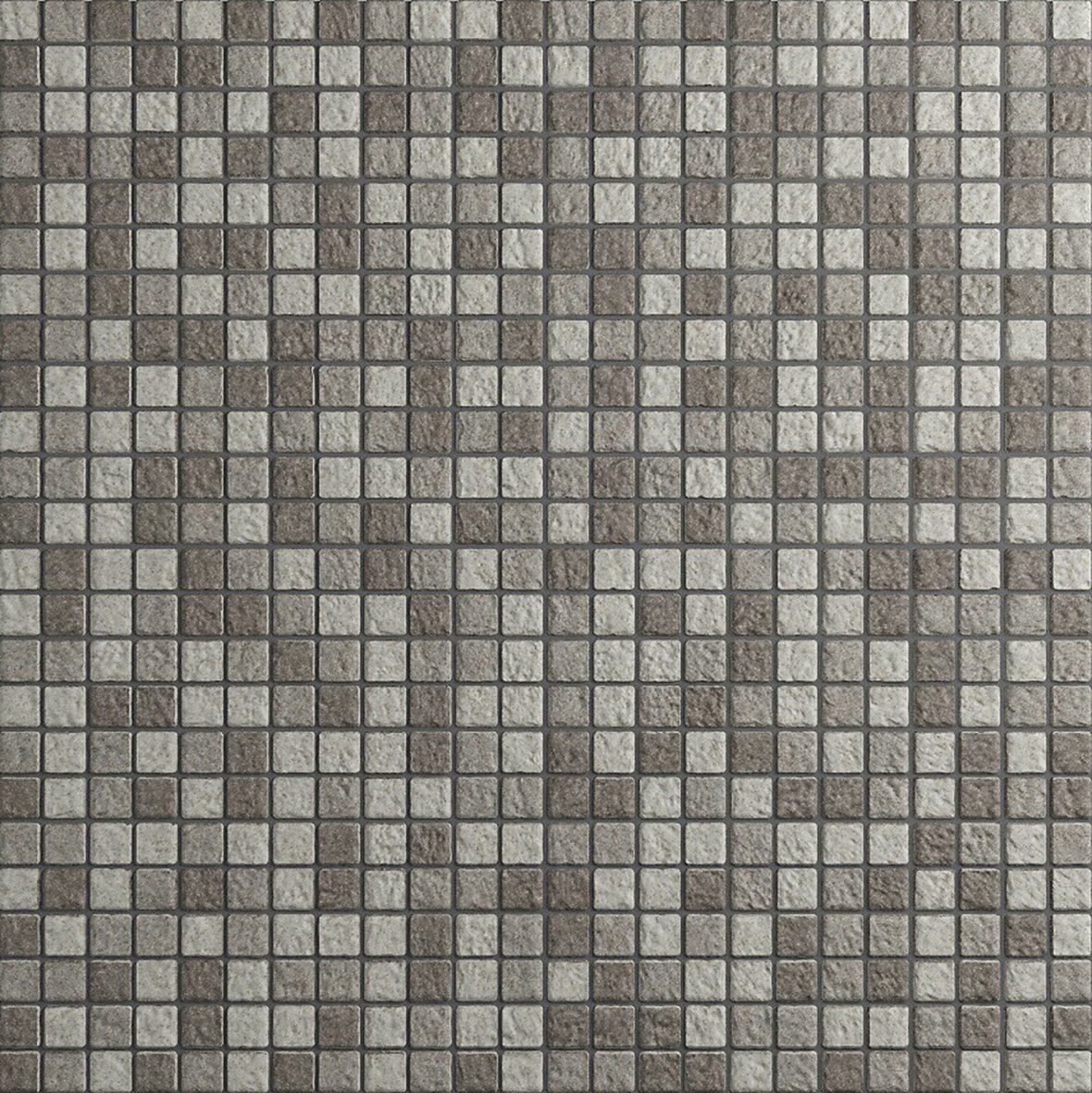 LPC Lapis lasitettu porcelanato mosaiikki seinälaatta lattialaatta ulkolaatta 1,2X1,2 XLAP402 karhennettu matta antibakteerinen keskitumma ruskea kivi