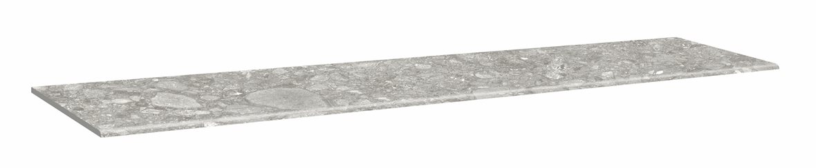 LPC Nordik NDK lasittamaton porraslaatta 33X120 01 kalkki tasapintainen matta vaalea valkoinen kivi