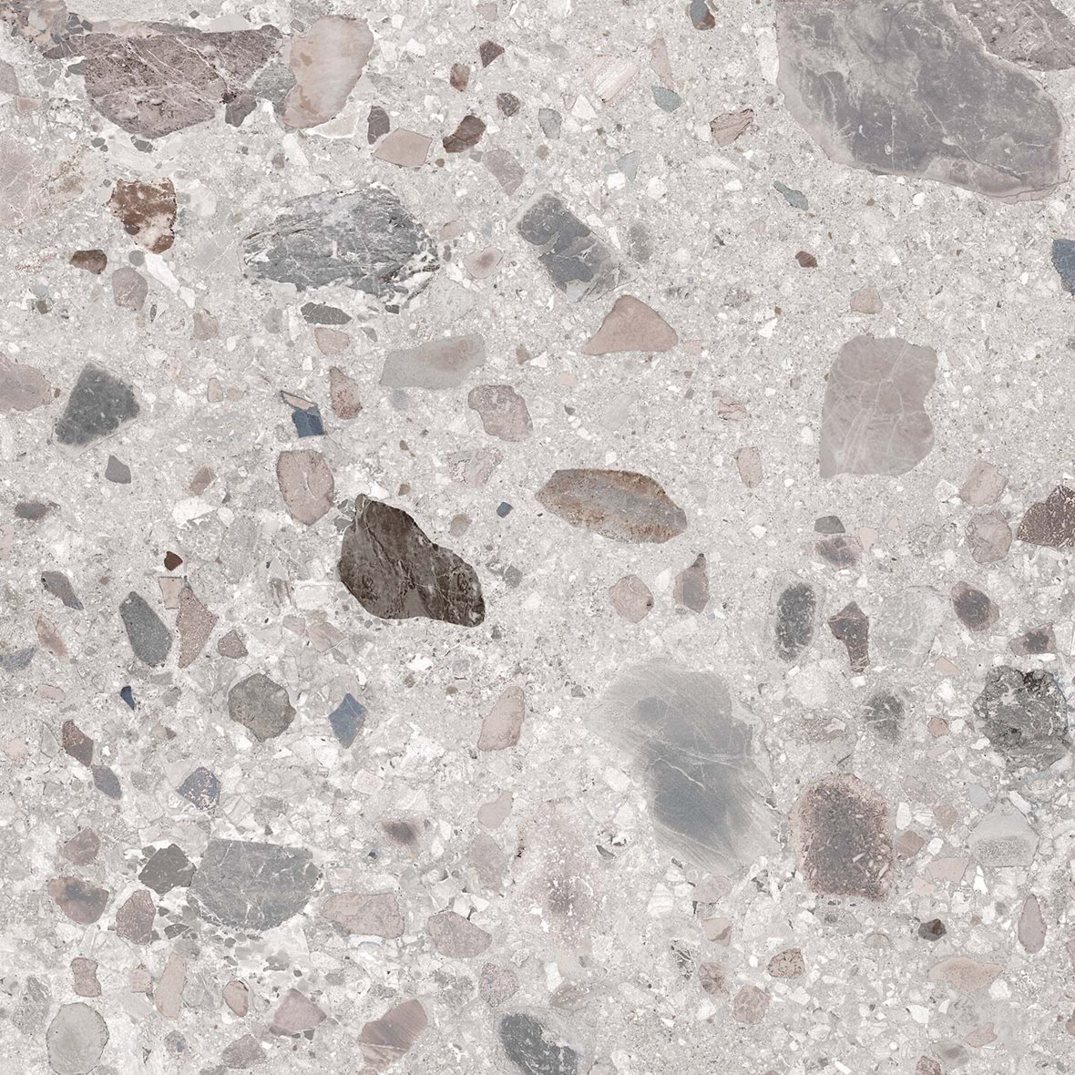 LPC Nordik NDK lasittamaton porcelanato seinälaatta lattialaatta ulkolaatta 60X60 R06 lyijy karhennettu matta vaalea harmaa kivi