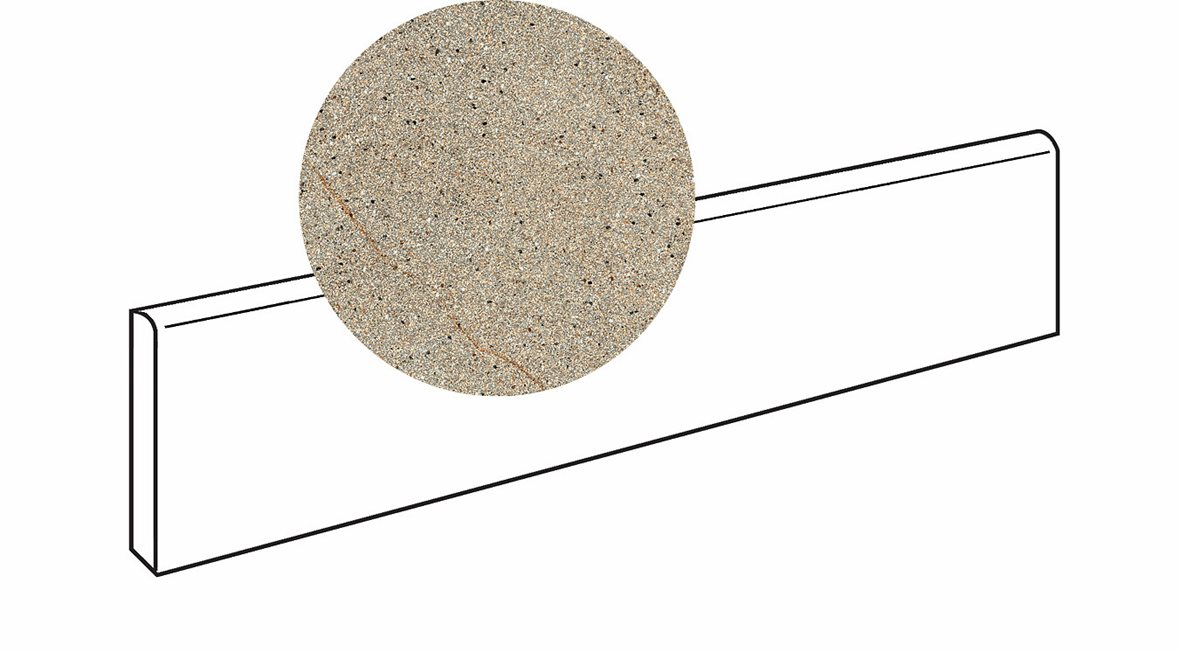 LPC Wales lasittamaton jalkalista 7X59,7 04 Sand tasapintainen matta vaalea ruskea kivi