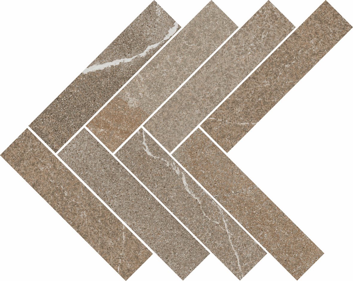 LPC Plaza lasitettu porcelanato mosaiikki ulkolaatta 6X29,5 R03 hiekka karhennettu matta vaalea beige kivi