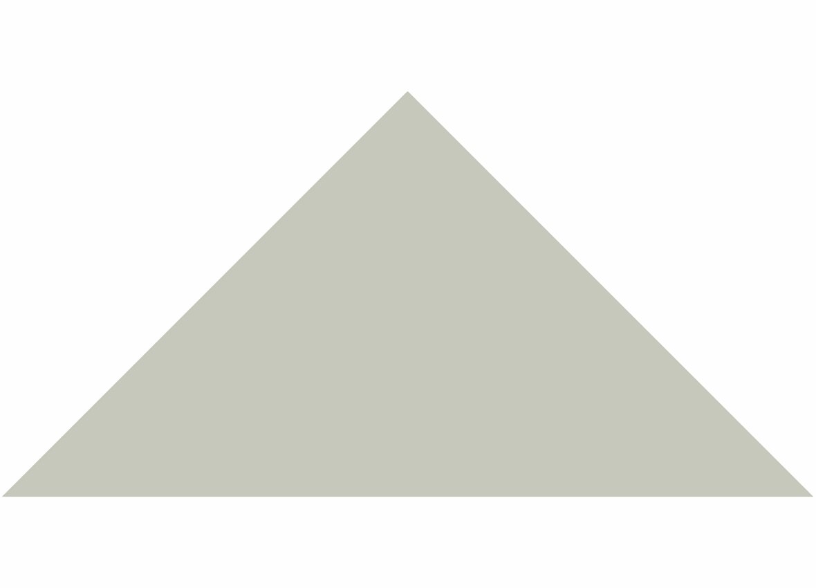 LPC Plain Colours Triangles lasittamaton porcelanato mosaiikki seinälaatta lattialaatta 7X7 Pearl Grey tasapintainen matta vaalea harmaa yksivärinen