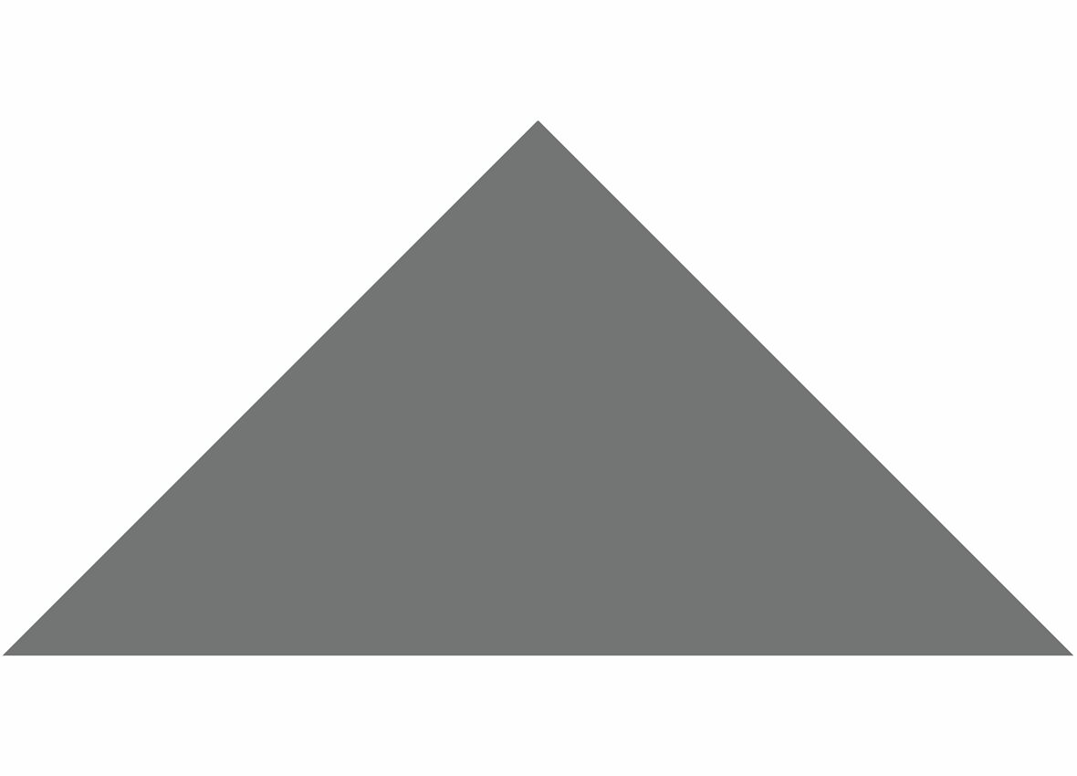 LPC Plain Colours Triangles lasittamaton porcelanato mosaiikki seinälaatta lattialaatta 7X7 Slate tasapintainen matta tumma harmaa yksivärinen