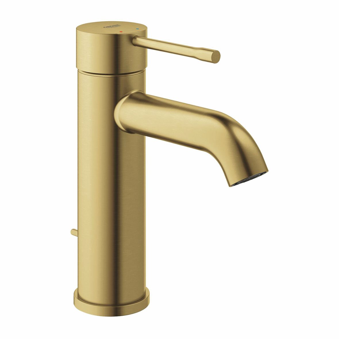 GROHE Essence S pesuallashana brushed cool sunrise sisältää vipupohjaventtiilin