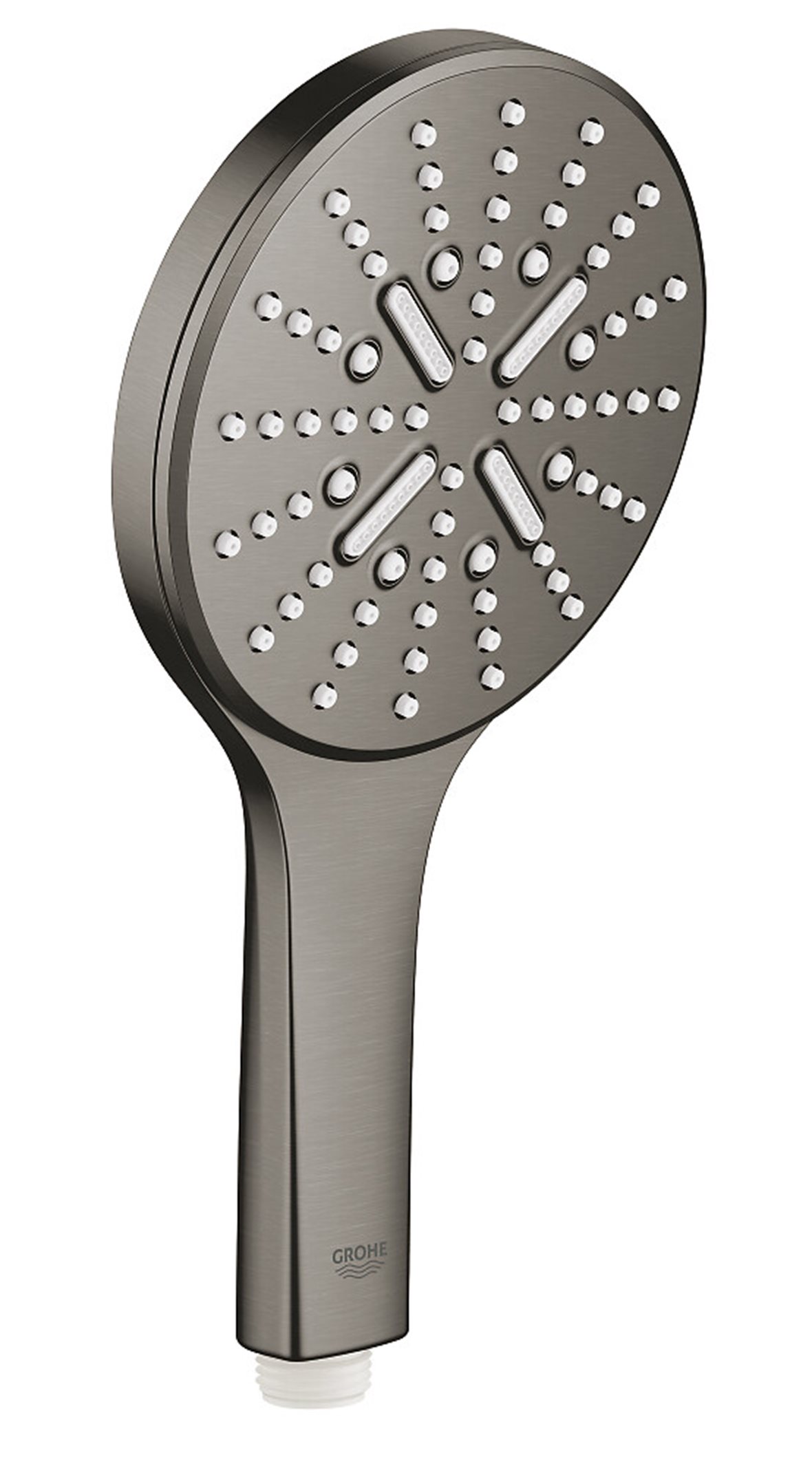 GROHE Rainshower SmartActive 130 suihkukahva 3 suihkumuotoa brushed hard graphite 8,5 l/min