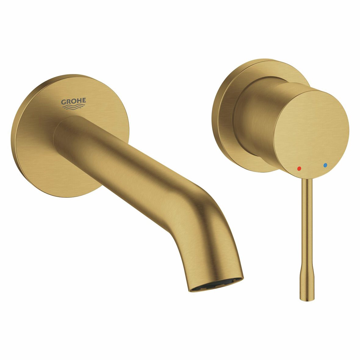 GROHE Essence M pintaosa pesuallashanalle seinään brushed cool sunrise