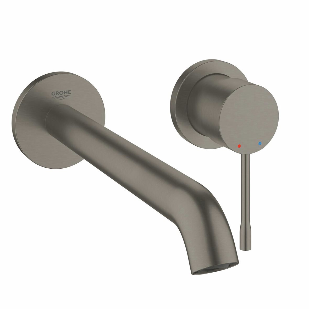 GROHE Essence L pintaosa pesuallashanalle seinään brushed hard graphite