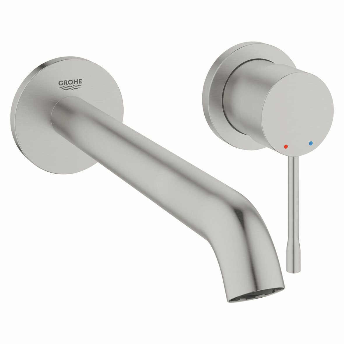 GROHE Essence L pintaosa pesuallashanalle seinään supersteel