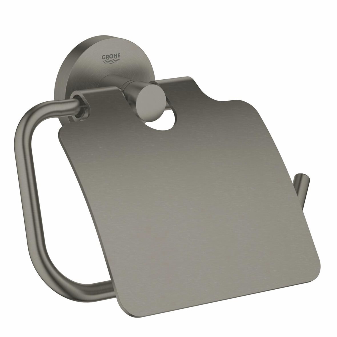 GROHE Essentials WC paperiteline kannella 19x8x26 cm brushed hard graphite