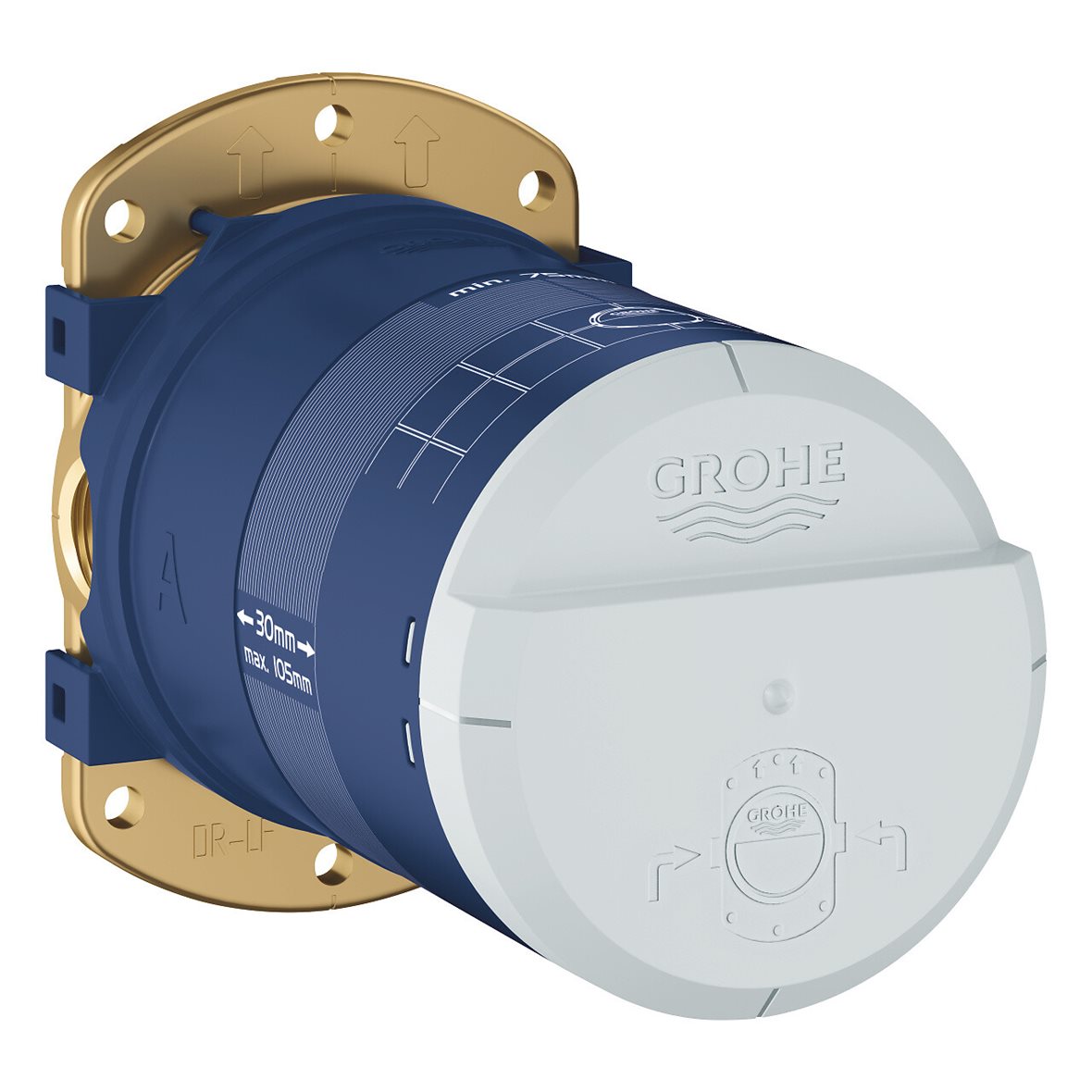 GROHE Rainshower runko-osa 2 toimiselle yläsuihkulle 9,5 l/min