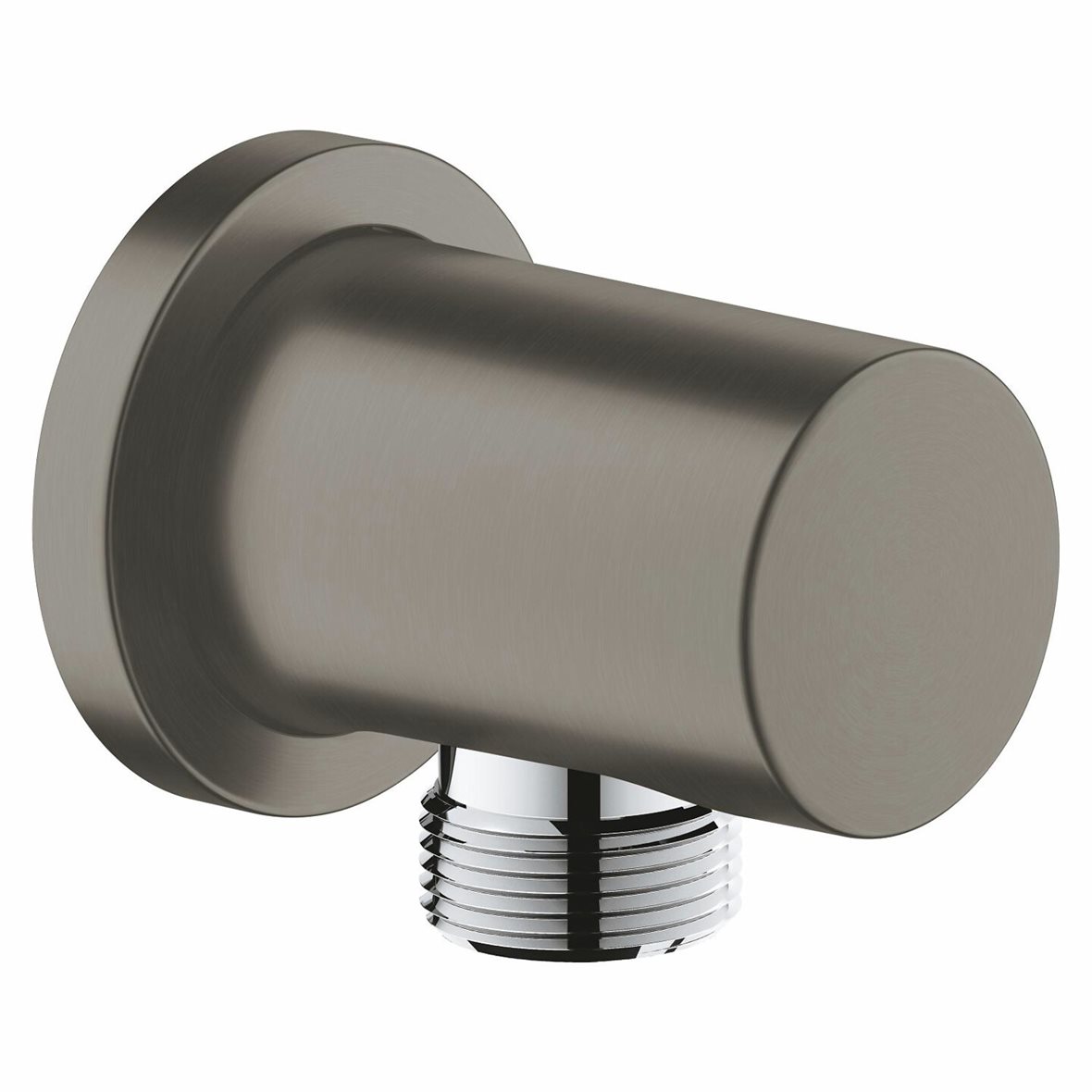 GROHE Rainshower seinäliitin pyöreä brushed hard graphite