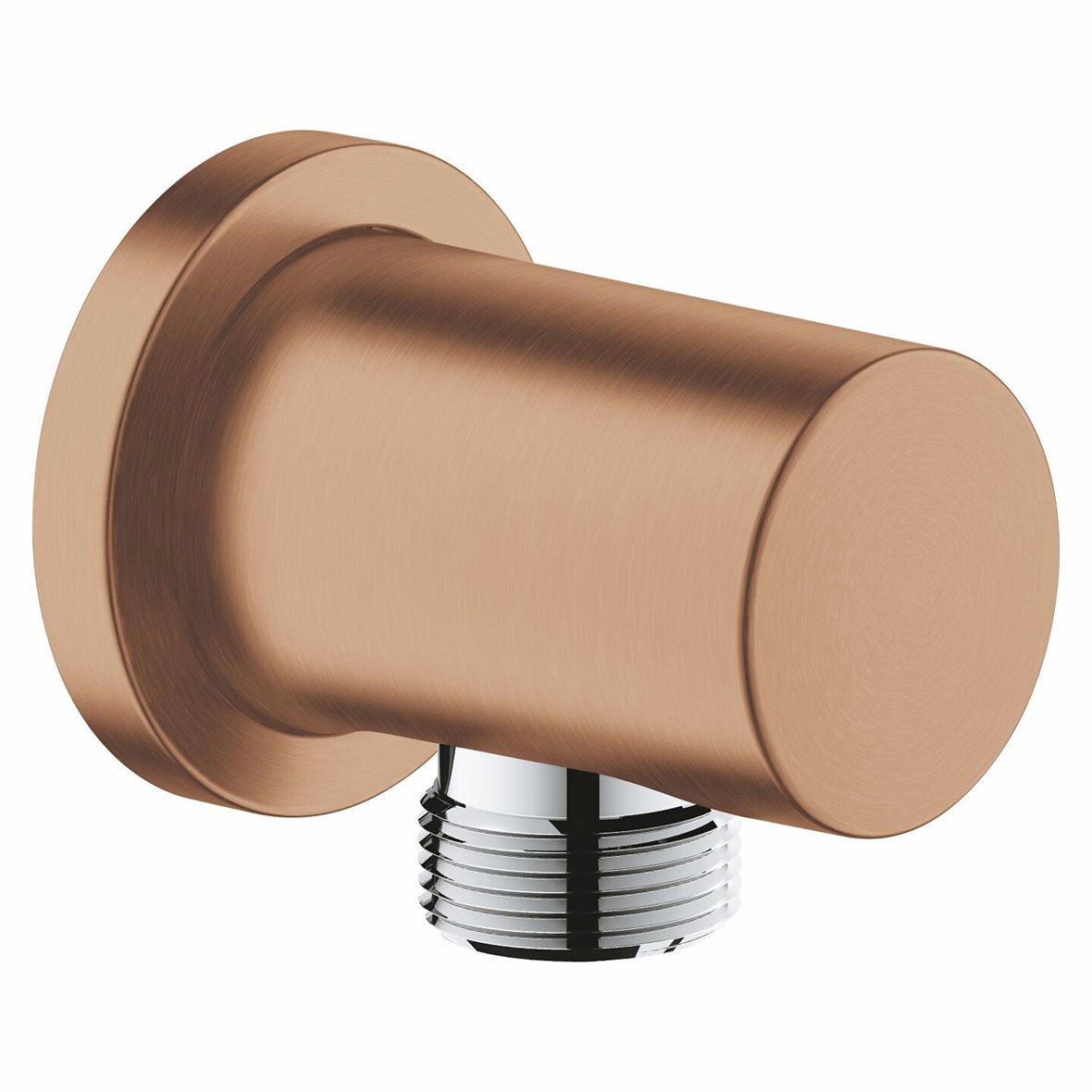 GROHE Rainshower seinäliitin pyöreä brushed warm sunset