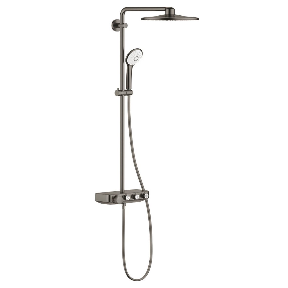GROHE Euphoria SmartControl System 310 Duo sadesuihkusetti 2 suihkumuotoa brushed hard graphite
