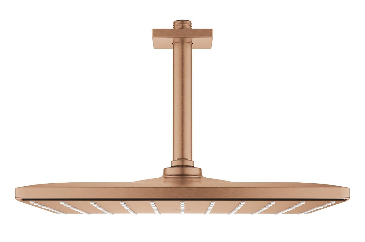 GROHE Rainshower Mono 310 Cube yläsuihku kattoon brushed warm sunset