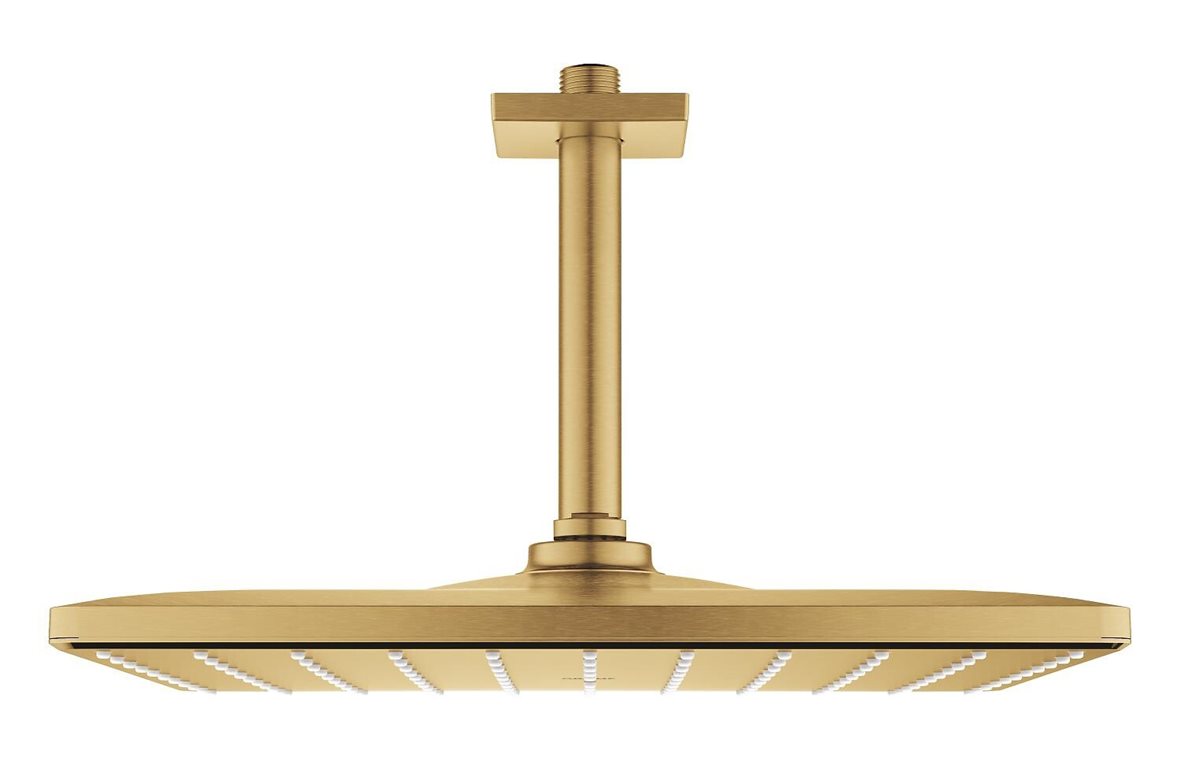 GROHE Rainshower Mono 310 Cube yläsuihku kattoon brushed cool sunrise