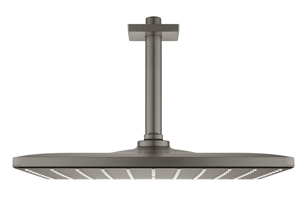 GROHE Rainshower Mono 310 Cube yläsuihku kattoon brushed hard graphite
