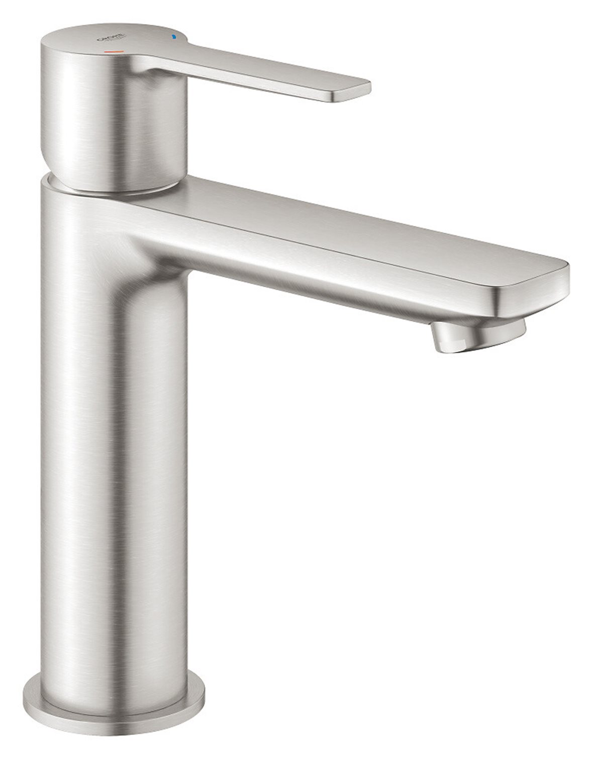 GROHE Lineare S pesuallashana supersteel sisältää push-open pohjaventtiilin