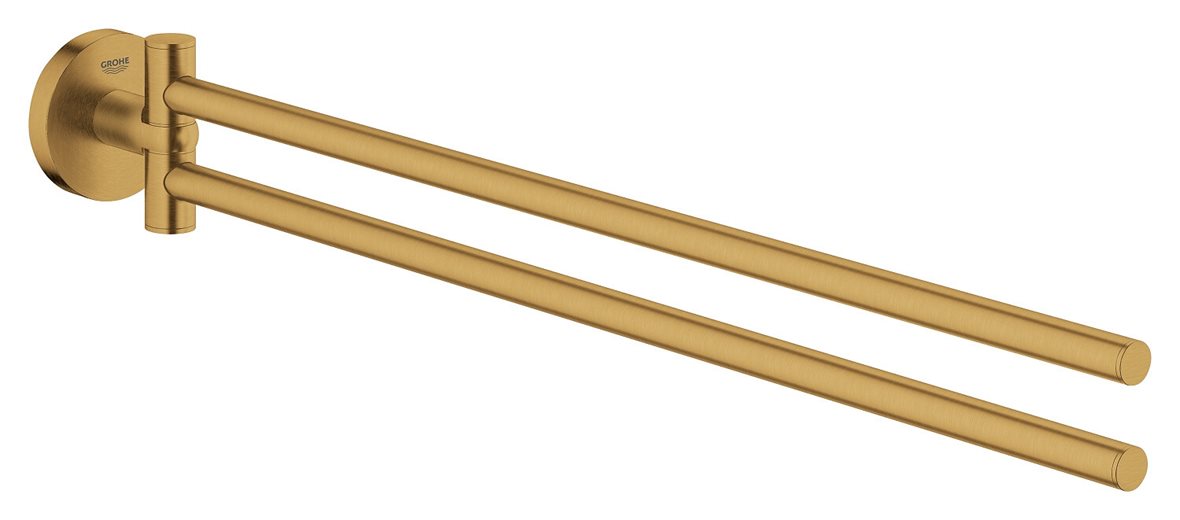 GROHE Essentials kaksiosainen pyyhetanko 5,4x6,1x43,9 cm brushed cool sunrise kääntyvä