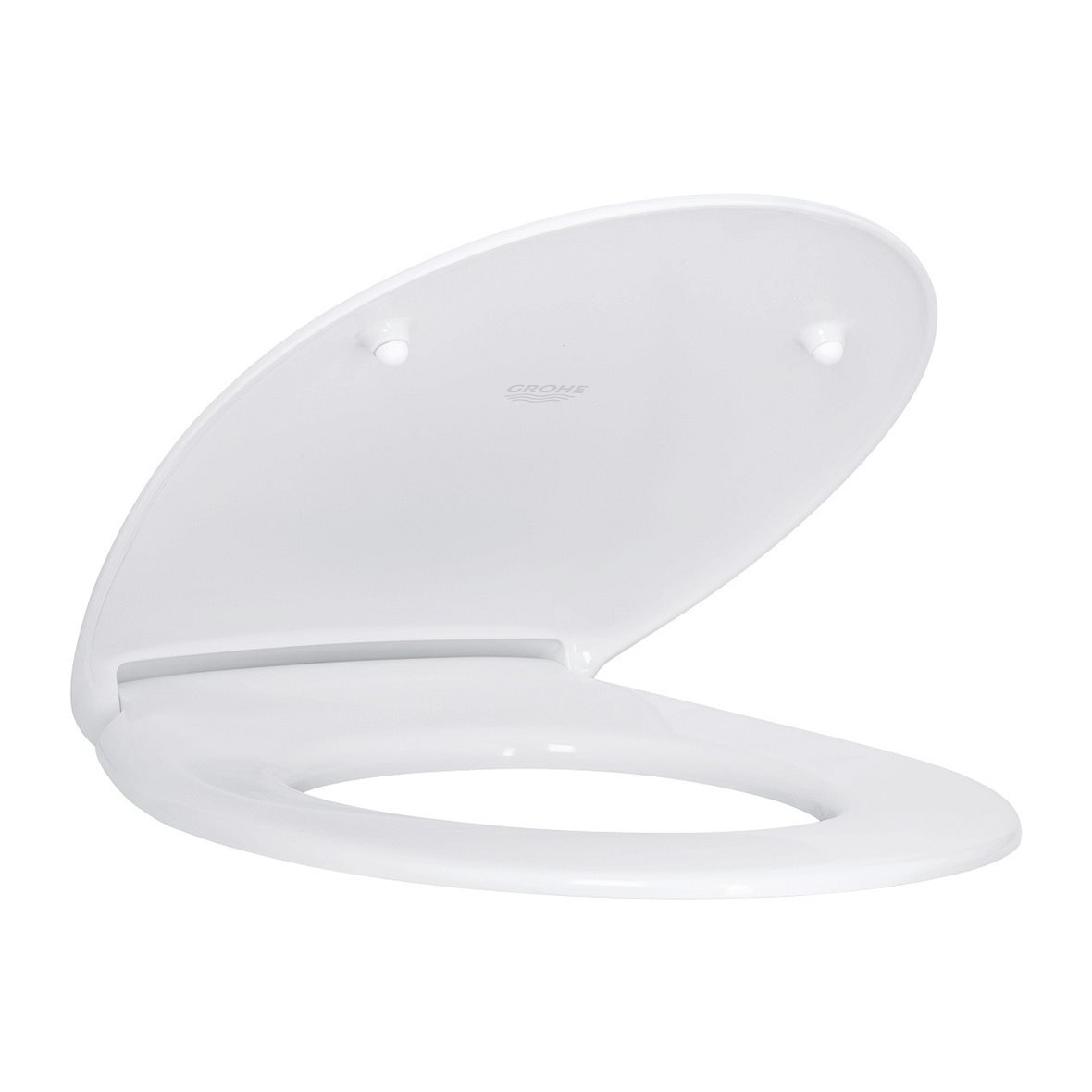 GROHE Bau Ceramic WC-istuinkansi vaimennettu pikairrotus kova kiiltävä valkoinen yläpuolinen asennus