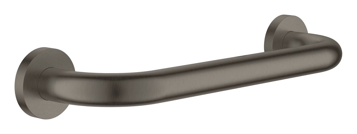 GROHE Essentials tukitanko 30 cm PVD brushed hard graphite