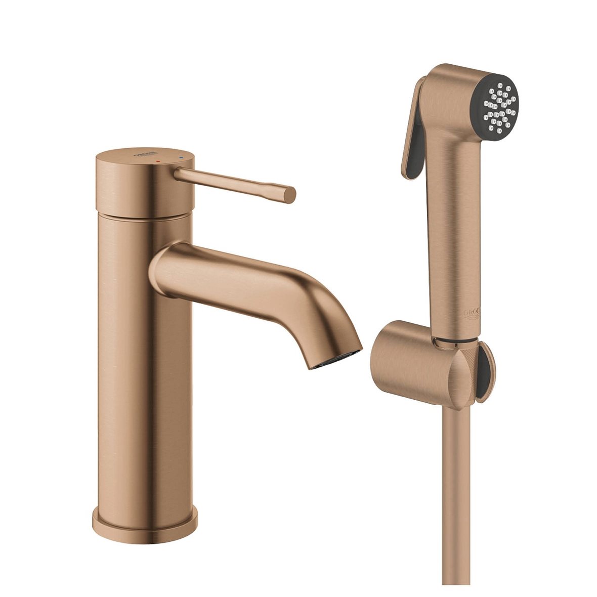 GROHE Essence S pesuallashana bideellä brushed warm sunset