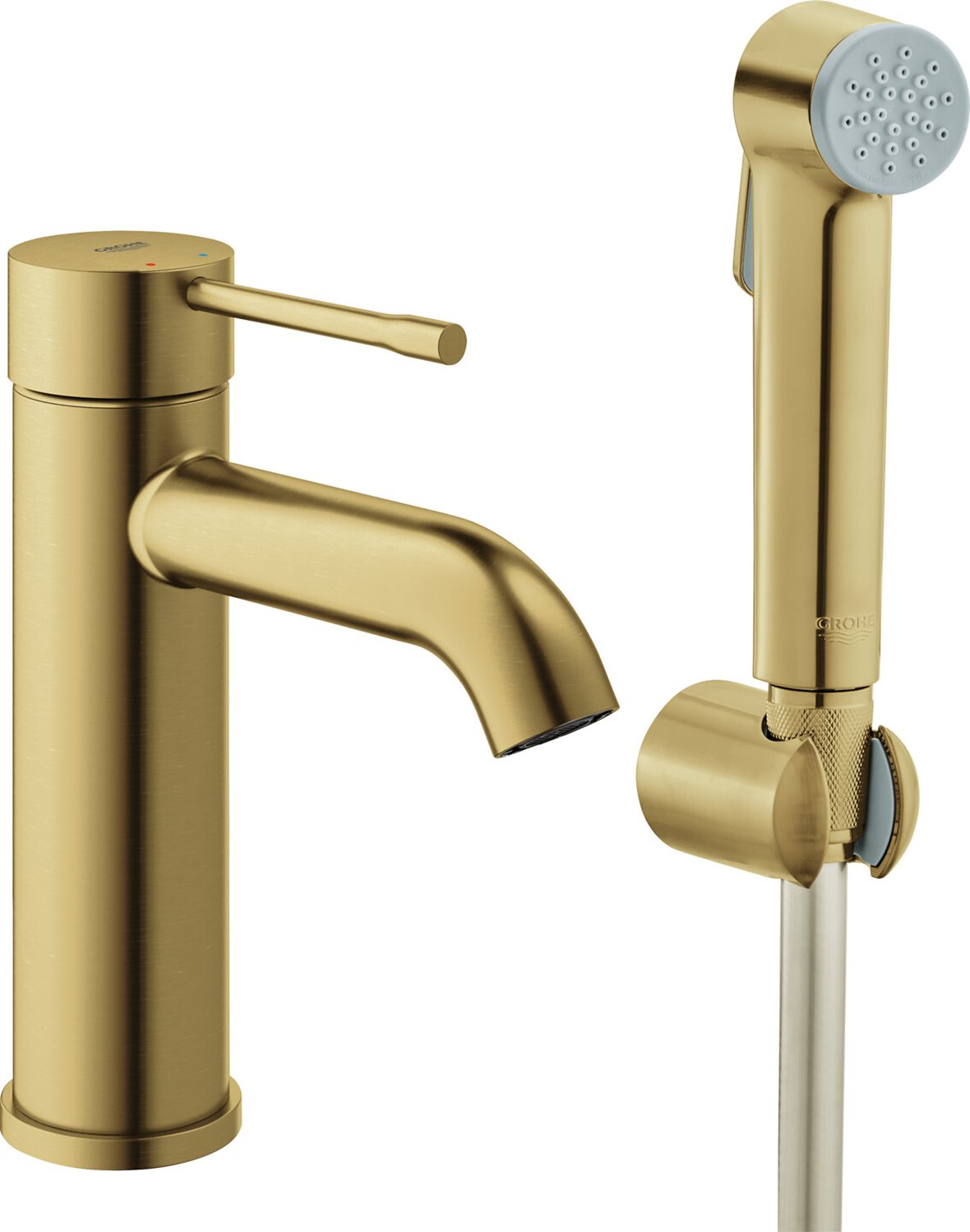 GROHE Essence S pesuallashana bideellä brushed cool sunrise