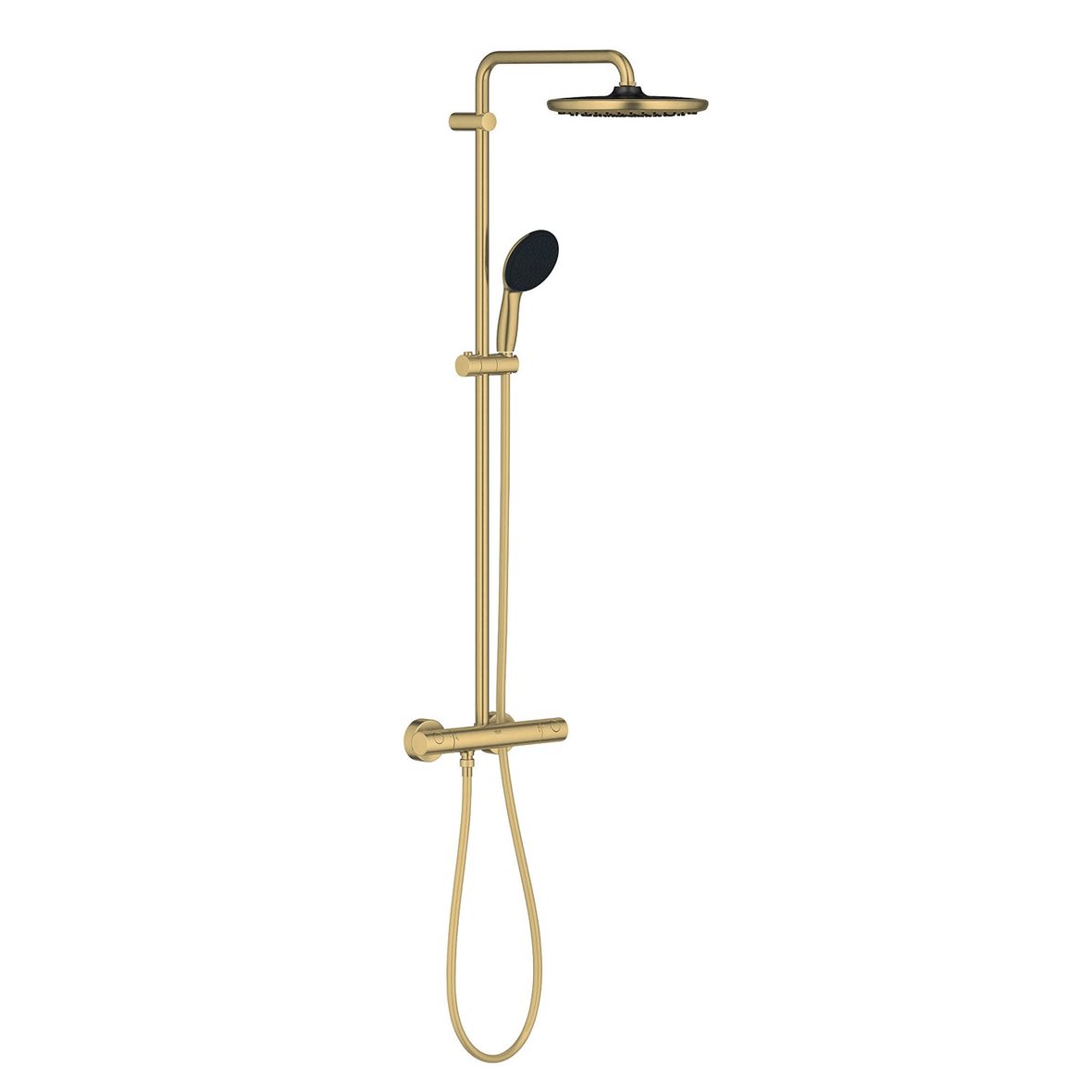 GROHE Tempesta System 250 sadesuihkusetti brushed cool sunrise