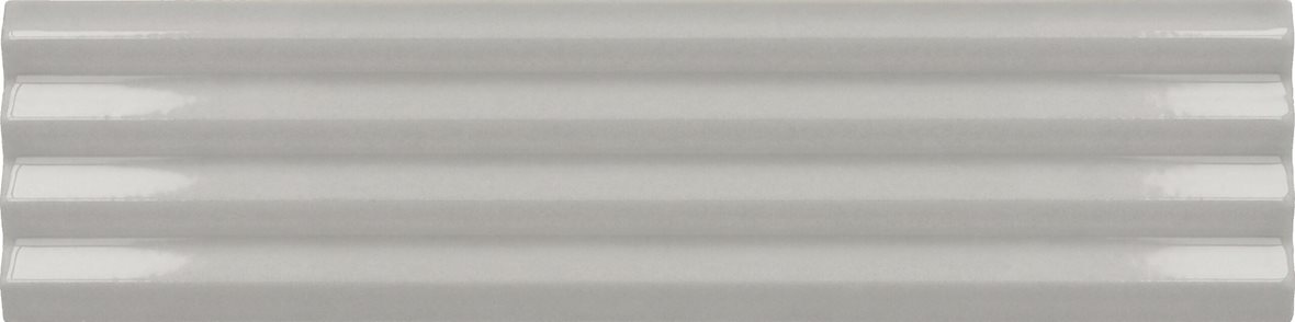 LPC Cuba Relief lasitettu kaakeli seinälaatta 5X20 07 harmaa kohokuvioinen kiiltävä keskitumma harmaa yksivärinen