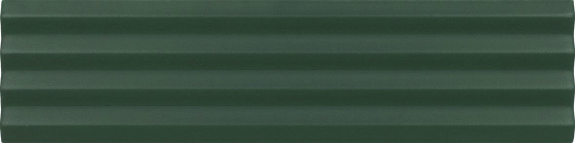 LPC Cuba Relief lasitettu kaakeli seinälaatta 5X20 12 smaragdi kohokuvioinen matta tumma vihreä yksivärinen