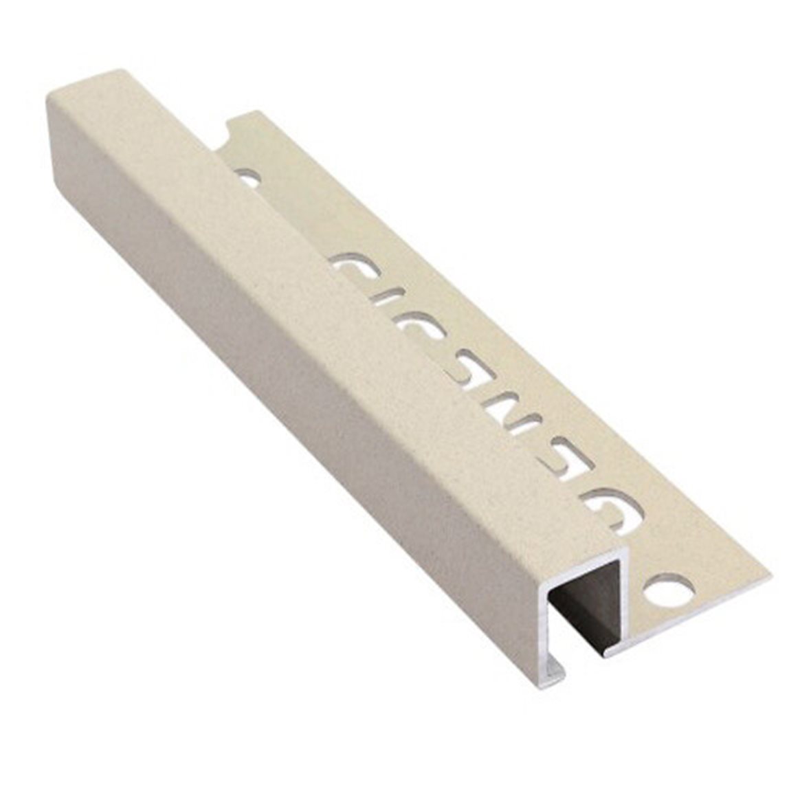 Listatalo laattalista neliö 12 mm alumiini hiekkakivi 2,5 m TDP120.425