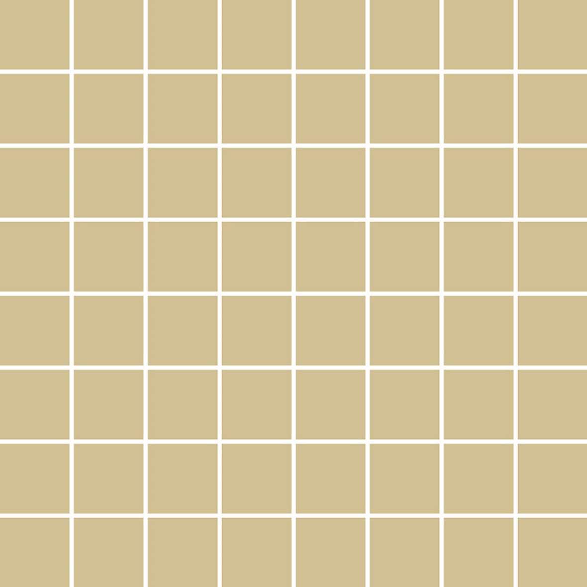 LPC Plain Colours lasittamaton porcelanato mosaiikki seinälaatta lattialaatta 3,5X3,5 Cognac tasapintainen matta keskitumma beige yksivärinen