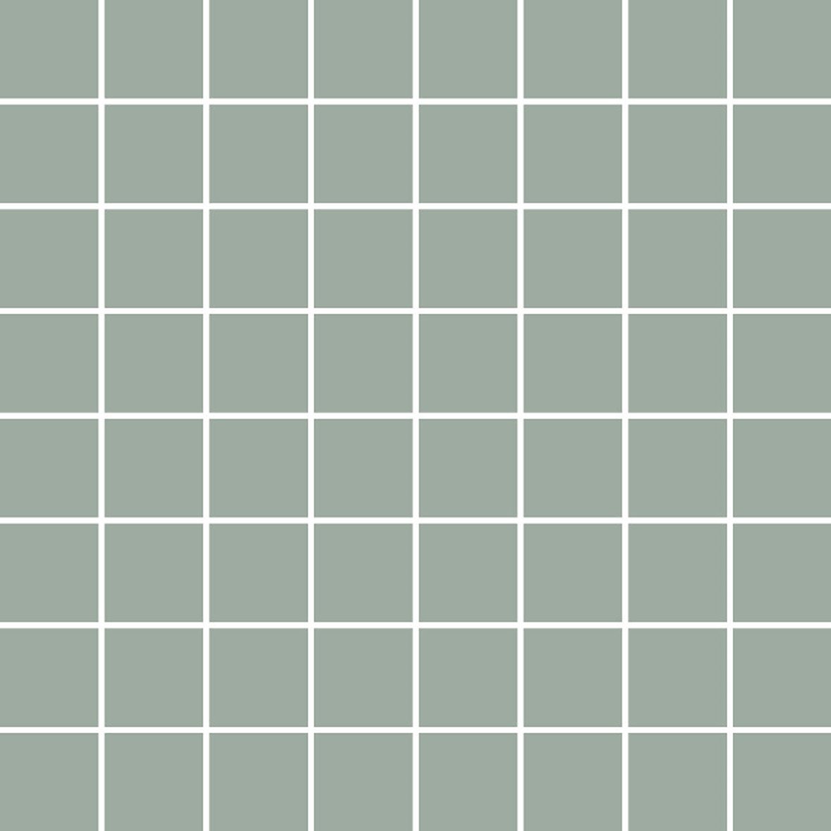 LPC Plain Colours lasittamaton porcelanato mosaiikki seinälaatta lattialaatta 3,5X3,5 Pale Green tasapintainen matta keskitumma vihreä yksivärinen