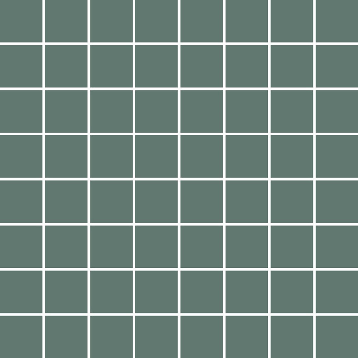 LPC Plain Colours lasittamaton porcelanato mosaiikki seinälaatta lattialaatta 3,5X3,5 Dark Green tasapintainen matta tumma vihreä yksivärinen