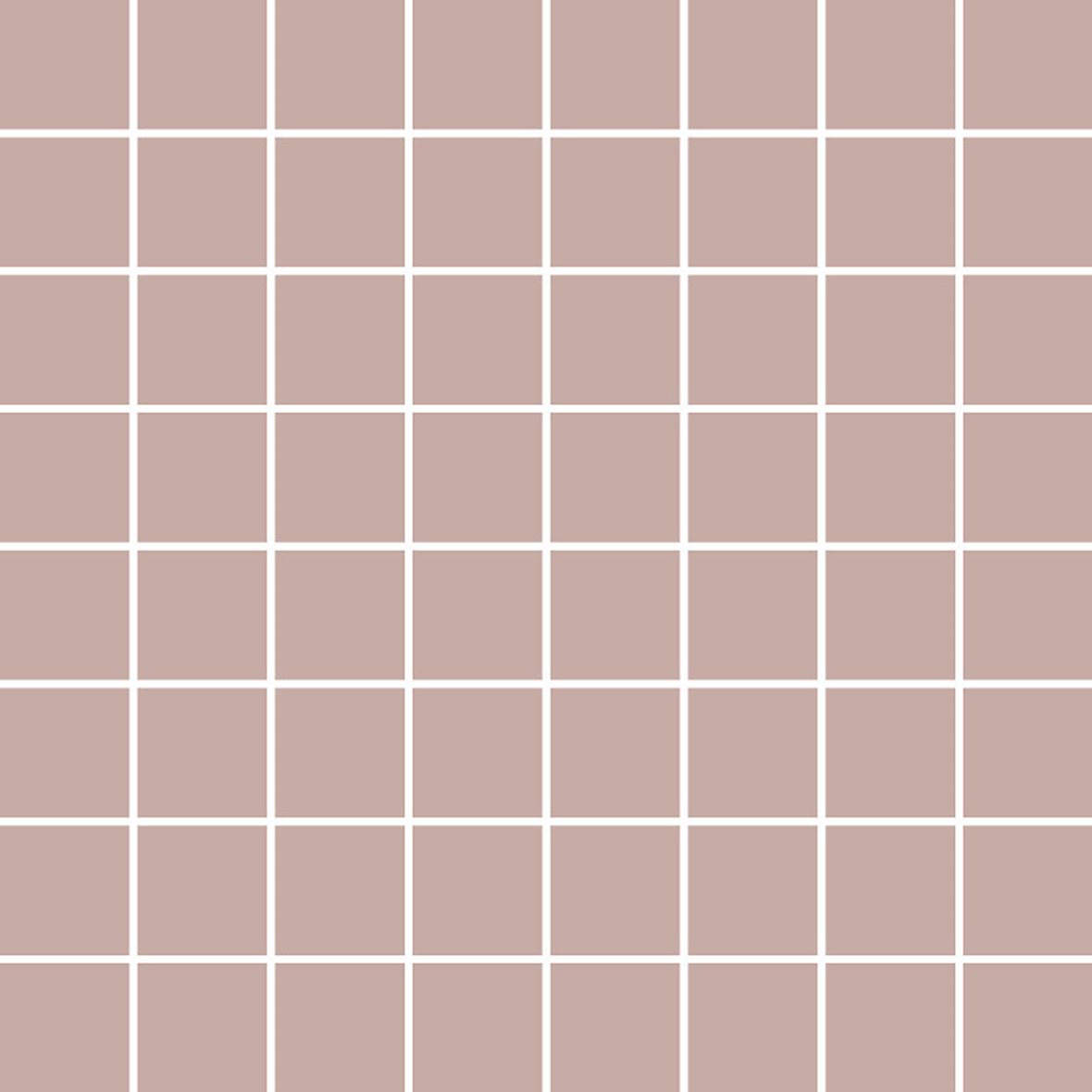 LPC Plain Colours lasittamaton porcelanato mosaiikki seinälaatta lattialaatta 3,5X3,5 Pink tasapintainen matta vaalea punainen yksivärinen