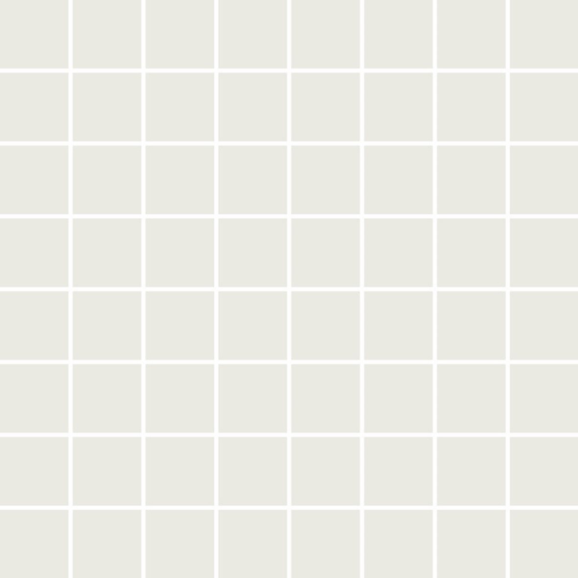 LPC Plain Colours lasittamaton porcelanato mosaiikki seinälaatta lattialaatta 3,5X3,5 Super White tasapintainen matta vaalea valkoinen yksivärinen