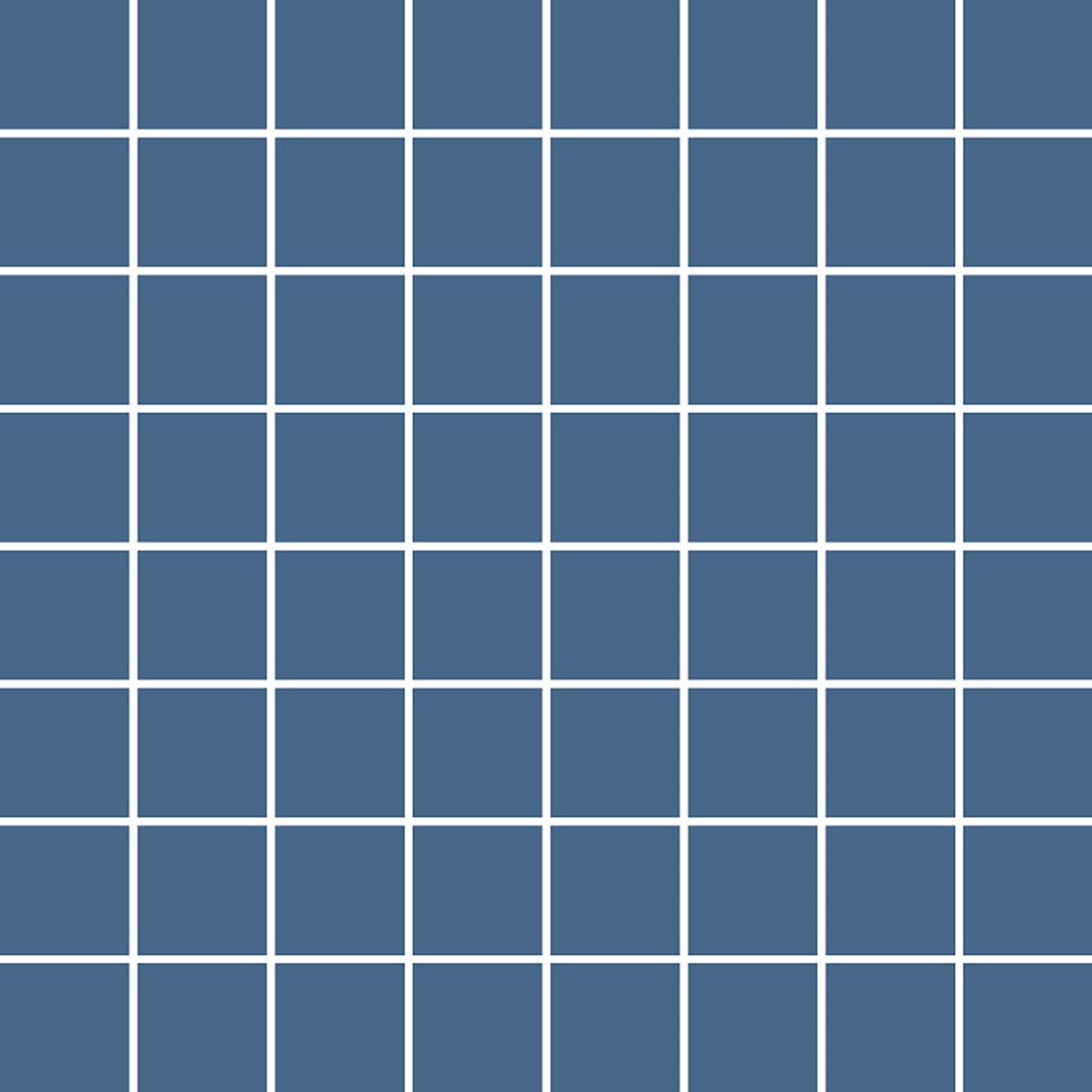 LPC Plain Colours lasittamaton porcelanato mosaiikki seinälaatta lattialaatta 3,5X3,5 Blue Moon tasapintainen matta tumma sininen yksivärinen